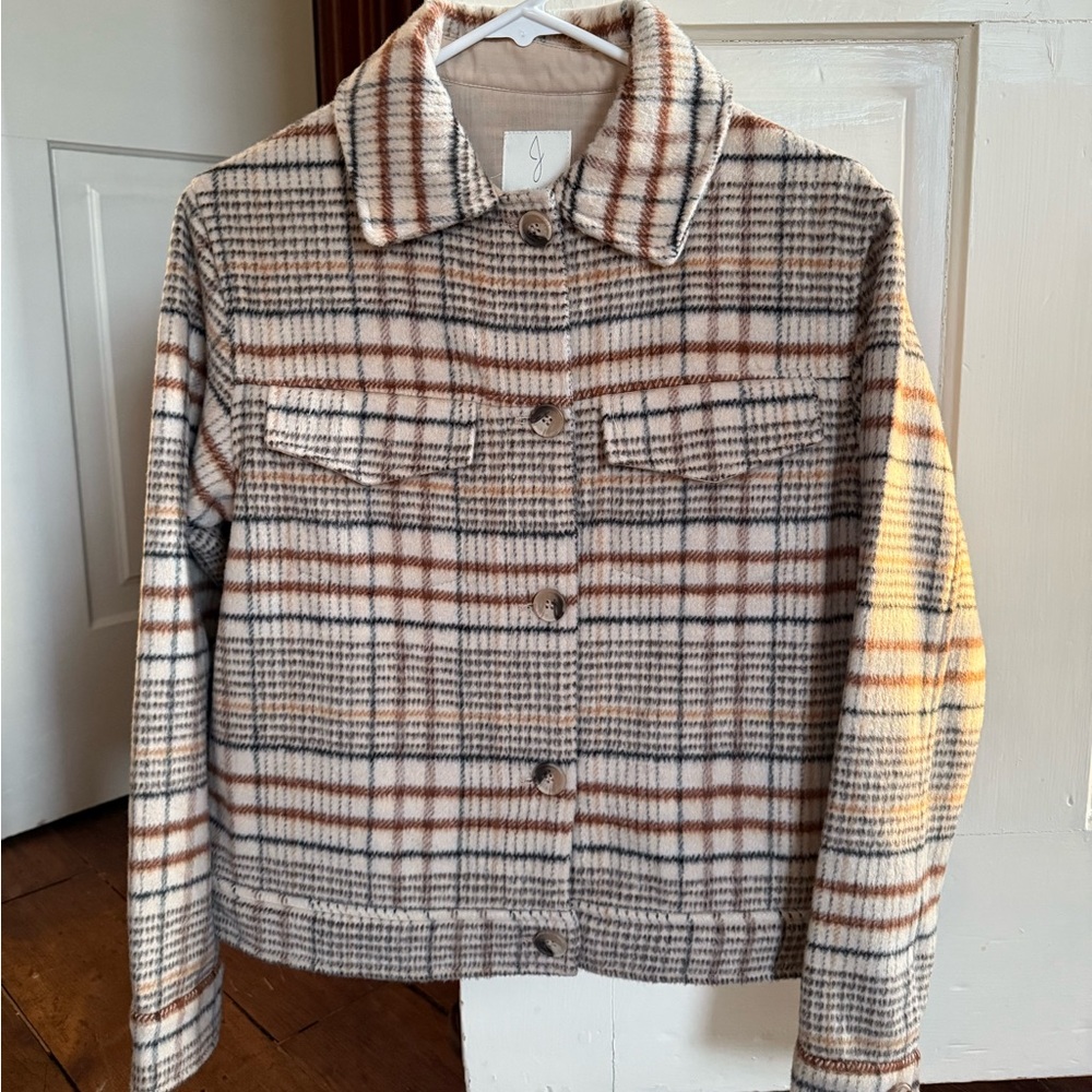 Joie Plaid Jacket
